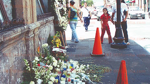 El 15 de septiembre de 2008, dos granadas de fragmentación fueron arrojadas a la población durante la celebración del Grito de Independencia en Morelia