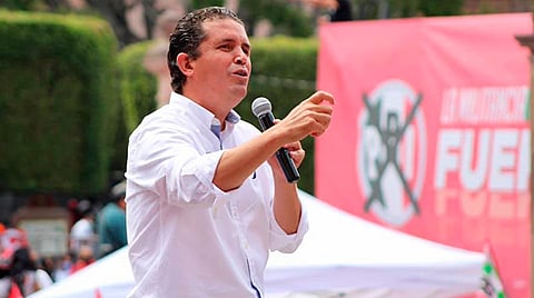 Renuncia Marco Polo Aguirre al PRI Michoacán tras 23 años de militancia 