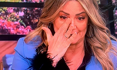 Andrea Legarreta rompe en llanto en HOY tras separación con Erik Rubín [Video]
