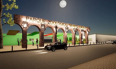 Inician trabajos de nueva fachada del zoológico de Morelia