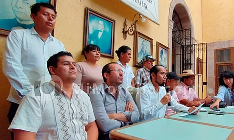 Comunidad de San Matías exige a alcalde de Hidalgo, respeto a su autonomía