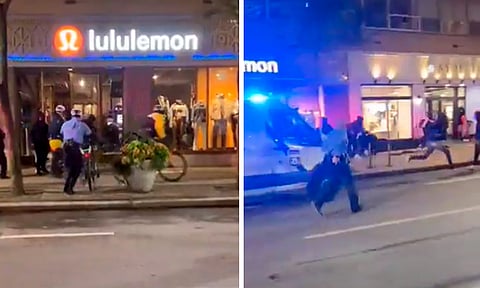 Sujetos saquean tienda en Filadelfia; hay varios detenidos