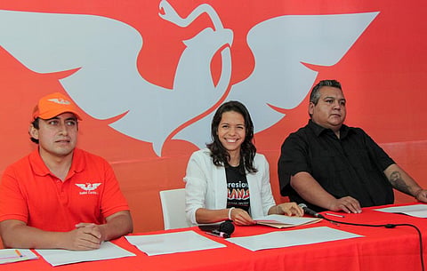 Movimiento Ciudadano, tiene perfiles interesantes para Morelia: Andrea Ávila 