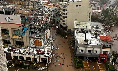 Así quedó Acapulco tras impacto del huracán Otis