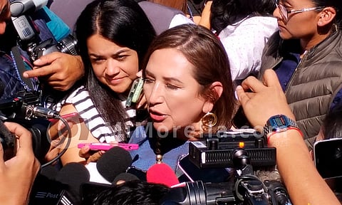 Han querido noquearme pero soy como Rocky, no me van a tumbar: Xóchitl Gálvez