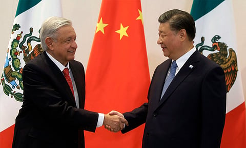 Presidentes de México y China refrendan relación de amistad entre los pueblos