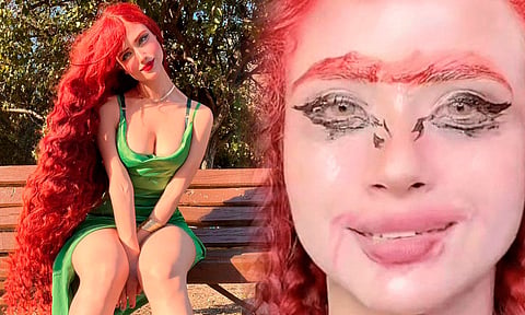 Preocupa a fans actitud de Bella Dueñas por extraños lives y señal de ayuda