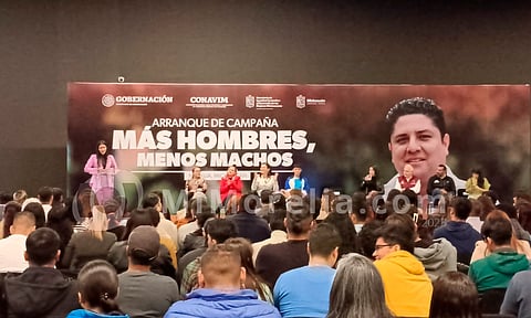 Lanzan campaña "Más hombres, menos machos" para erradicar el machismo en Michoacán 
