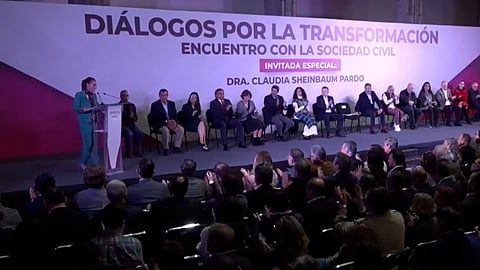 Presenta Sheinbaum al equipo que conformará su proyecto de nación