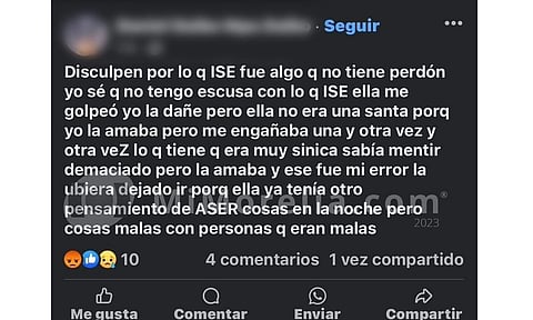 Mata a su novia y se disculpa en Facebook, en Michoacán