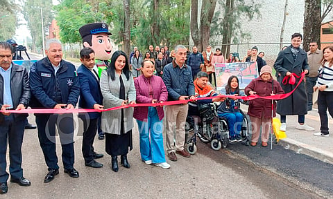 Con una inversión de 12 mdp, rehabilitan vialidades de acceso al CREE