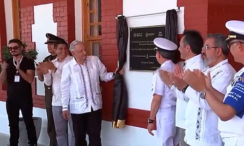 Inaugura AMLO el Tren Interoceánico