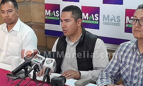 Hasta el momento Jesús Reyna no se ha registrado a alguna candidatura: Más Michoacán