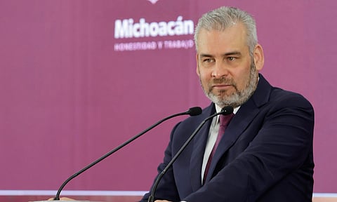Entregará Bedolla 5 mil bases a trabajadores de la educación la próxima semana