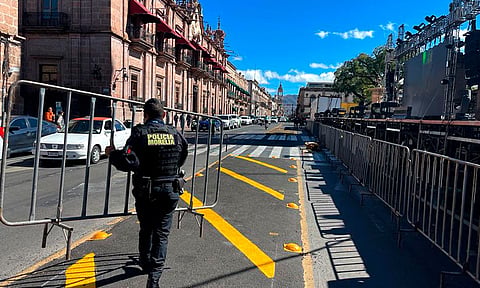 Habrá cortes viales en Morelia del 15 al 17 de noviembre; Aquí los detalles