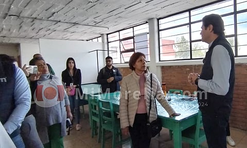 Solicitan comerciantes del mercado "Vasco de Quiroga" mantenimiento a su techumbre