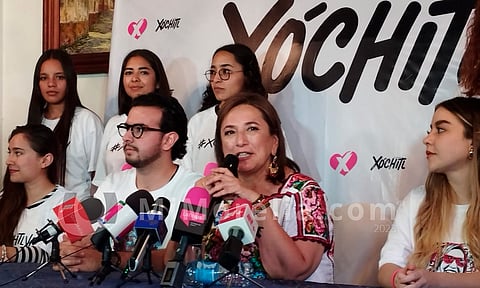 Que partidos políticos no intimiden a candidatos, llama Xóchitl Gálvez