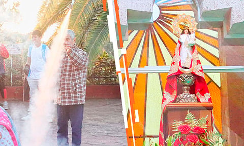 Acahuato está de fiesta en honor  a la virgen de La Candelaria