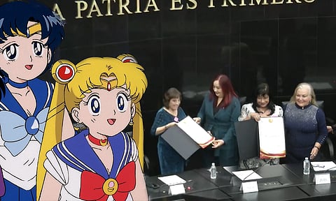 Senado reconoce a Paty Acevedo y a Rossy Aguirre, voces en Sailor Moon