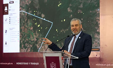 Bedolla pone en marcha sistema de vigilancia satelital “Guardián Forestal”