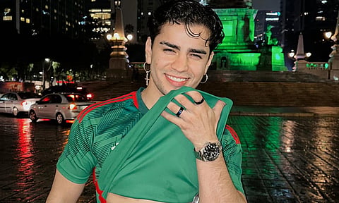El tiktoker Aaron Mercury, único mexicano nominado al rostro más bello