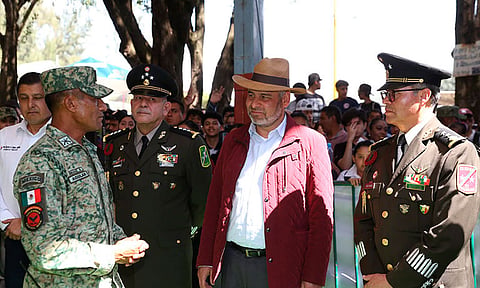 Exposición la Gran Fuerza de México en Uruapan espera más de 200 mil visitantes: Bedolla