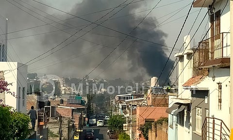 Fueron 10 los incendios registrados el lunes, ajusta PC Morelia