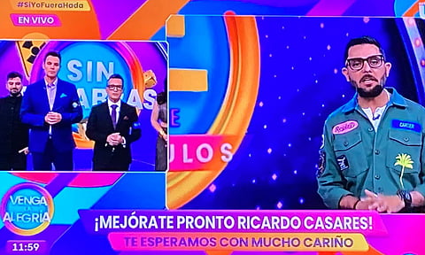 Hospitalizan a Ricardo Casares; dicen que fue por infarto y piden oraciones