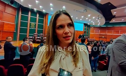 Ser responsables con el trabajo legislativo en campañas electorales, llama Daniela de los Santos a diputados 

