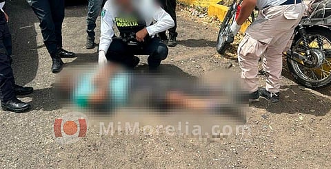 Se accidenta motociclista en la Morelia-Charo 