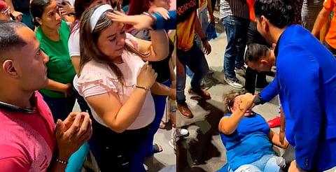Pastor de iglesia revela por qué golpeó a mujer durante rezo [Video]