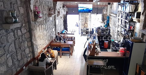 El café, con los vestigios de un túnel en el Centro Histórico de Morelia [GALERÍA]