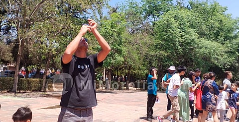 Al Planetario de Morelia se estima acudieron 5 mil personas a atestiguar eclipse solar
