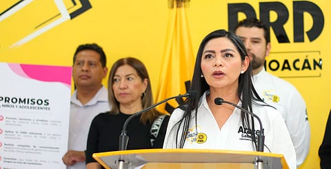 candidata Araceli Saucedo