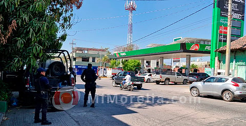 Tras cierre nocturno, gasolineras en Apatzingán abren con normalidad 