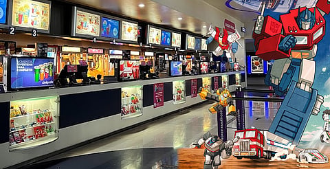 Sale en cines de Morelia preventa para ver Transformers de 1984