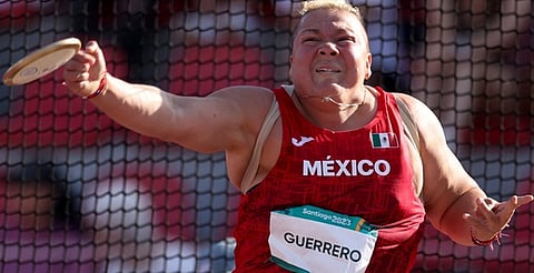 Cae primera medalla para México de lanzamiento de disco en para atletismo