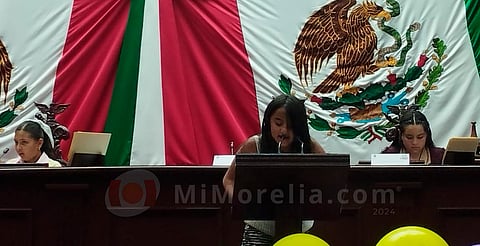 Propone Farah Neri, mini diputada, porcentajes éticos para infraestructura del agua en Michoacán