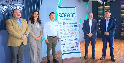 En mi gobierno no habrá adjudicaciones directas para obra pública en Morelia: Torres Piña ante empresarios