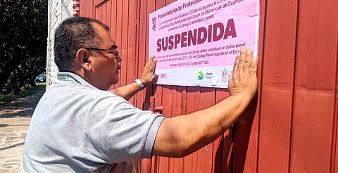 Proam suspende actividades del rastro municipal de Tangancícuaro