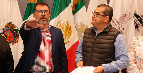 Realiza Segob relevo institucional de nuevo titular de la SSP