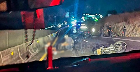 Michoacán: carrera clandestina de "mortalikos" deja a dos gravemente heridos