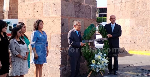 Conmemoran aniversario luctuoso de fray Antonio de San Miguel