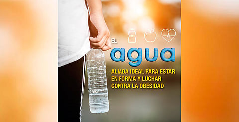 El agua, aliada ideal para estar en forma y luchar contra la obesidad