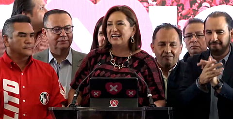 Xóchitl Gálvez llamó a Claudia Sheinbaum para reconocer su triunfo; esto le dijo [Video]