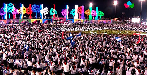 Delegación de Antorcha presente en 45 Aniversario de la Revolución Sandinista