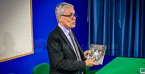 Presentan el libro “Fuimos niños de guerra”, del escritor michoacano Santiago Galicia 
