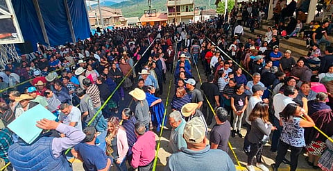 Acompaña IEM elección del consejo de administración comunal
de Santa Cruz Tanaco 2024-2027