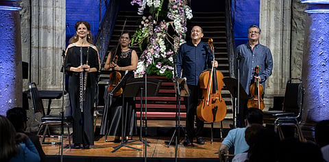 Los tutores de Sinfonietta 2024 del Festival de Música de Morelia presentan concierto en Palacio Municipal