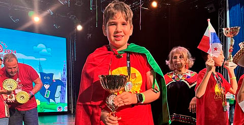Niño de Morelia es campeón mundial de  cálculo mental